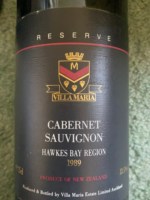 Villa Maria Reserve Cabernet Sauvignon