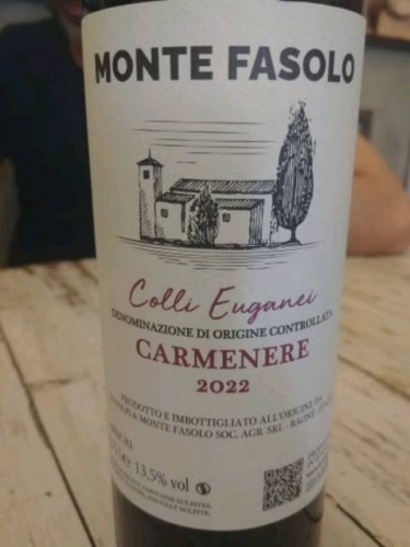 Monte Fasolo Carmenere | Vivino Italiano