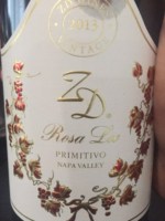 ZD Wines Rosa Lee Primitivo