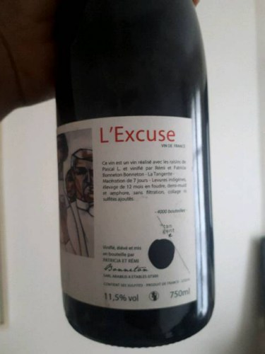 l'Alezan L'Excuse | Vivino 日本語