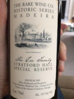 Rare Wine Co. The Lee Family Stratford Hall Madeira (Special Reserve)