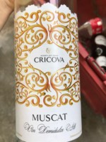Cricova Muscat Demidulce Alb