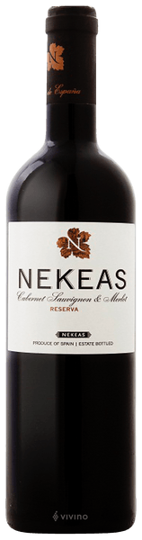 Bodegas Nekeas Cabernet Sauvignon - Merlot Reserva