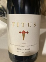 Titus Dutton Ranch Pinot Noir