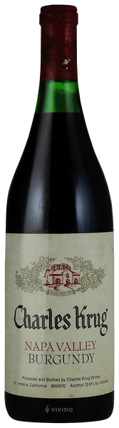 Charles Krug Burgundy