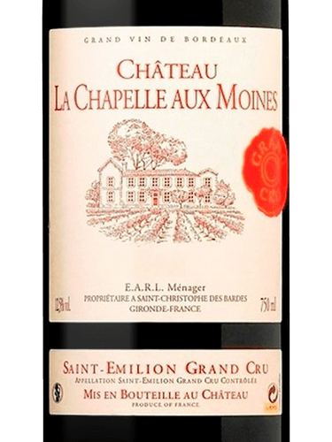Chateau La Chapelle Aux Moines Saint Emilion Grand Cru Vivino