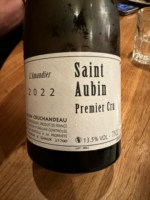 Domaine Julien Cruchandeau L'Amandier Saint Aubin Premier Cru
