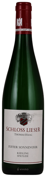 Schloss Lieser Juffer Sonnenuhr Riesling Spätlese