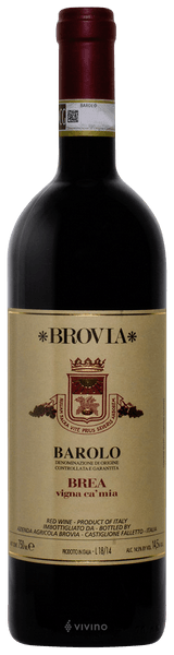 Brovia Brea Vigna Ca'Mia Barolo
