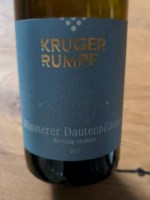 Kruger-Rumpf Münsterer Dautenpflänzer Riesling Auslese