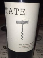Tate Joan Ellen Vineyard  Cabernet Sauvignon