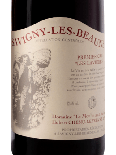 Domaine Le Moulin Aux Moines - Chenu-Lefebvre Savigny-lès-Beaune