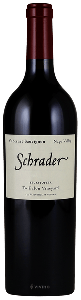 Schrader Cabernet Sauvignon Beckstoffer To Kalon Vineyard