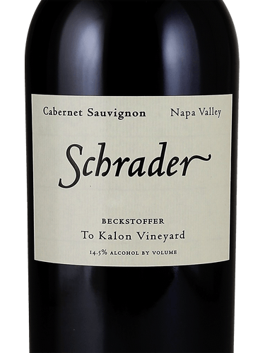Cabernet Sauvignon Beckstoffer To Kalon Vineyard