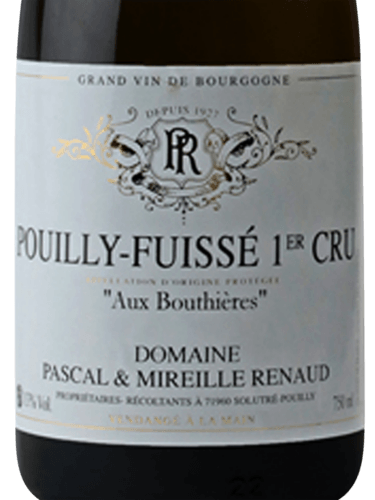 Pascal Renaud Aux Bouthières Pouilly-Fuissé | Vivino Canada
