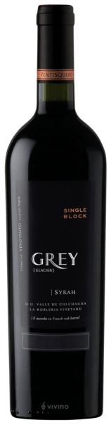 Ventisquero Grey (Glacier) Apalta Vineyard Single Block Syrah