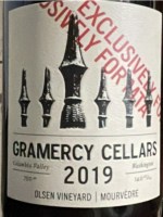 Gramercy Cellars Olsen Vineyard Mourvèdre