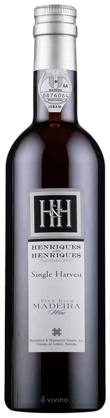Henriques & Henriques Fine Rich Single Harvest Madeira