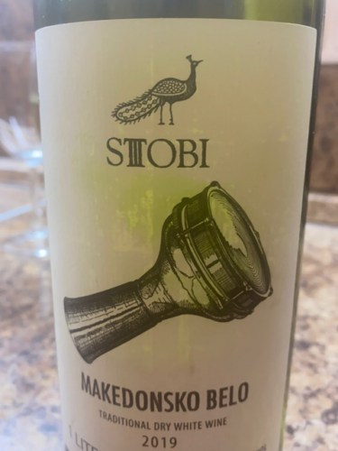 2019 Stobi Makedonsko Belo | Vivino
