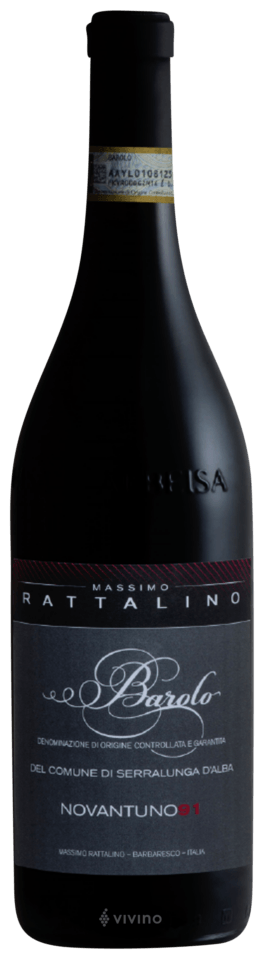 Massimo Rattalino Novantuno 91 Barolo del Comune di Serralunga d