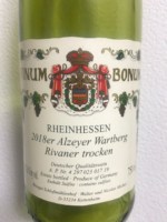 Schlossmühlenhof Vinum Bonum Alzeyer Wartberg Rivaner Trocken