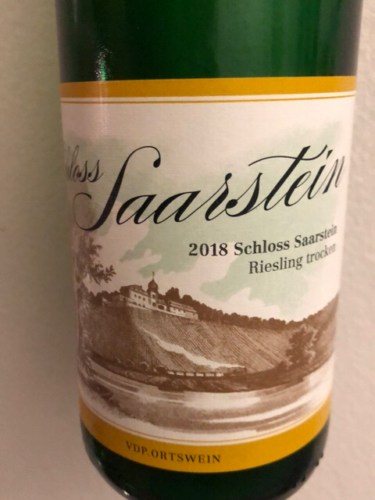 2018 Schloss Saarstein Serriger Schloss Saarsteiner Riesling Trocken ...
