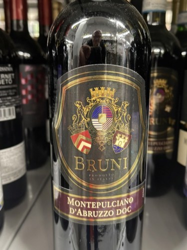 Bruni Montepulciano d'Abruzzo | Vivino California