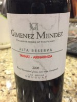 Gimenez Mendez Alta Reserva Tannat - Arinarnoa