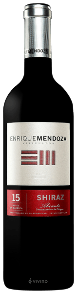 Enrique Mendoza Shiraz Alicante