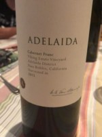 Adelaida Reserve Cabernet Franc (Viking Estate Vineyard)