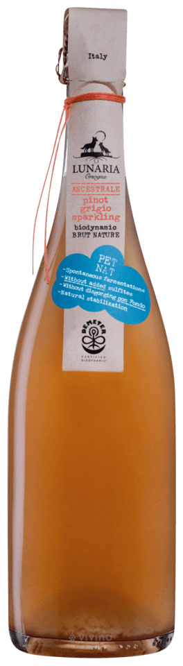 Lunaria Ancestrale Pinot Grigio Spumante Biodinamico Brut Nature
