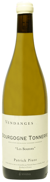 Patrick Piuze Bourgogne Tonnerre Les Boutots