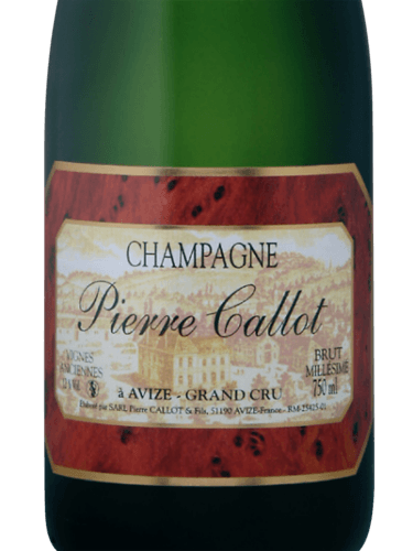 Pierre Callot Millésime Brut Champagne Grand Cru 'Avize' | Vivino 日本語