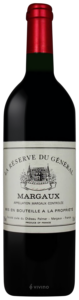 Chateau Palmer La Réserve du Géneral Margaux N.V.