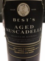 Best's Aged Muscadelle