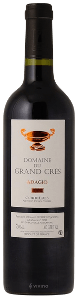 Grand Crès Adagio Corbières