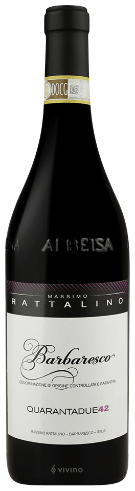 Massimo Rattalino Quarantadue 42 Barbaresco | Vivino English