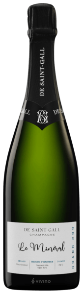 Champagne de Saint-Gall Le Minéral Champagne Grand Cru 'Cramant'