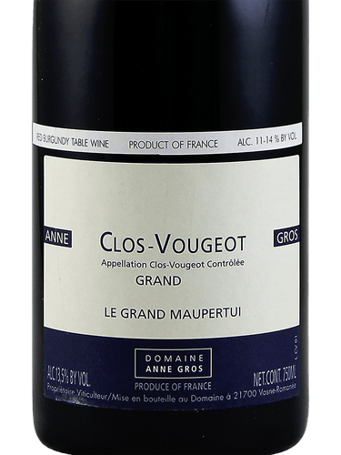 Domaine Anne Gros Clos-Vougeot Grand Cru Le Grand Maupertui