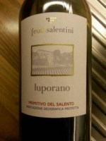 Feudi Salentini Luporano Primitivo del Salento