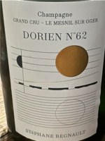 Stéphane Regnault Dorien No 62 Champagne Grand Cru 'Le Mesnil-sur-Oger'