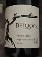 Bedrock Wine Co. Whole-Cluster Syrah