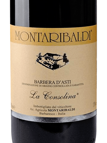 Montaribaldi La Consolina Barbera d'Asti | Vivino English