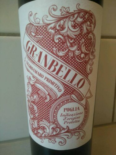 Elegantes Granbello Primitivo 2020 Bild
