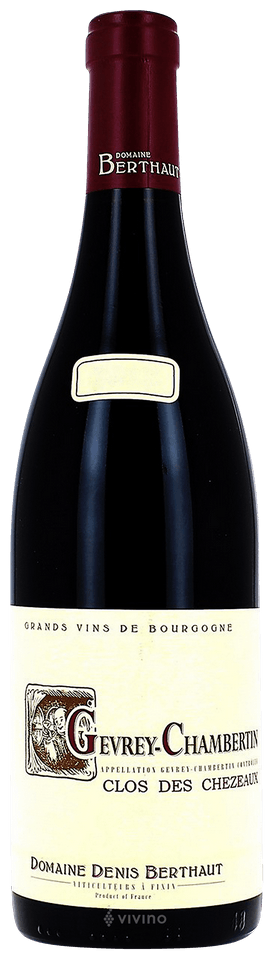 Domaine Berthaut-Gerbet Gevrey-Chambertin Clos des Chezeaux