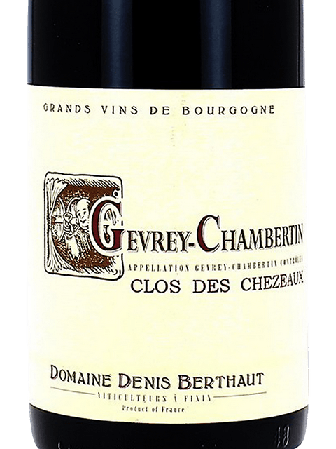 Domaine Berthaut-Gerbet Gevrey-Chambertin Clos des Chezeaux