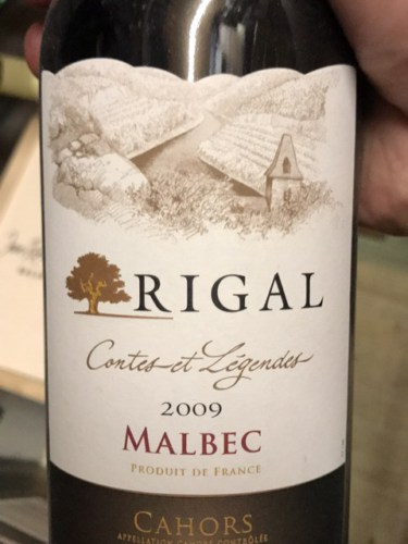 Rigal Contes et Legendes Malbec Cahors | Vivino English