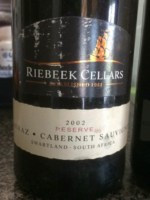 Riebeek Cellars Reserve Shiraz - Cabernet Sauvignon