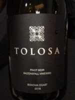 Tolosa Saltonstall Vineyard Pinot Noir