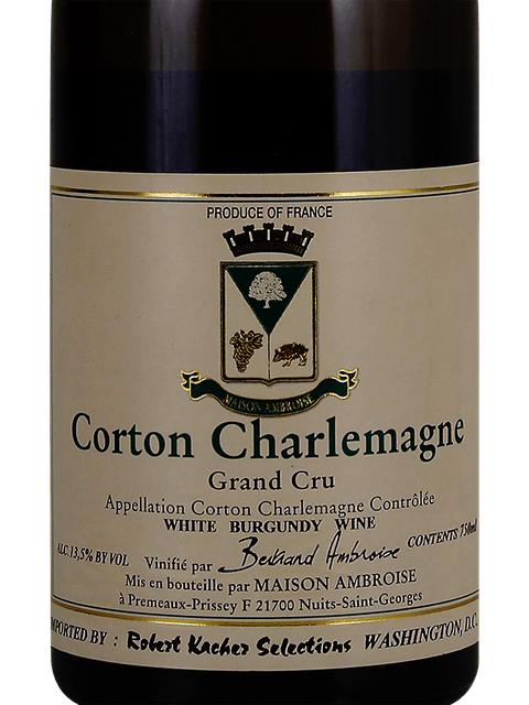 Bertrand Ambroise Corton-Charlemagne Grand Cru | Vivino 日本語